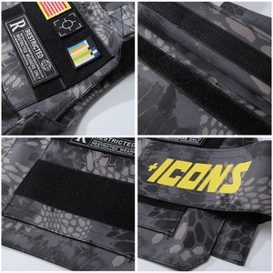 Chaleco Táctico Icons Gilet CS, Chaleco de Moda Hip Hop Rapero, Ropa Exterior, Chaleco Táctico de Moda para Hombre - Product Image 4