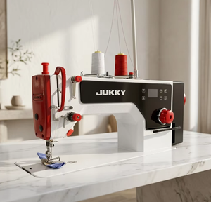 Machine à coudre industrielle JK9810 populaire à point noué, haute vitesse avec source de lumière LED, fabrication soignée - Product Image 1