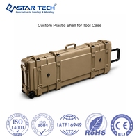 Caja de Transporte con Ruedas, Carcasa de Plástico, Moldeo por Inyección Personalizado, Fabricación OEM Directa de Fábrica