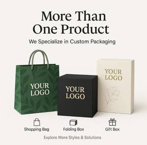 Fabricante de Bolsas de Papel Personalizadas, Bolsas de Regalo para Compras, Papel Blanco de 157 g/m², Logotipo Personalizado en Relieve Dorado - Product Image 3