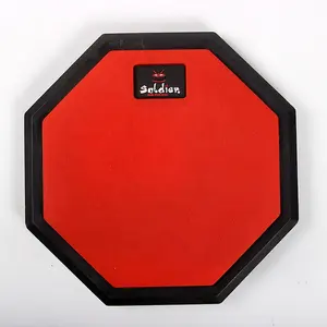 Babson Drum Pad Mudo Drum Set com Suporte e Suporte de Saco de Marca