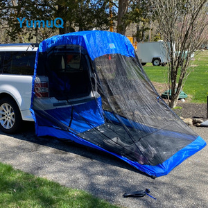 YumuQ Off-Road Pickup Truck Bed Roof Top Camp Topper Accesorios Estante de aleación de aluminio Tiendas de campaña Tacoma 2 Man - Product Image 5