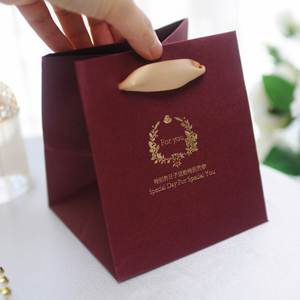 Eco-Friendly Custom Branded <b>Large</b> Paper Shopping Bag Personalized Paper Jewelry Packaging Carry Bags for Food Gifts With Logo - Product Image 4