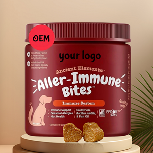 للبيع بالجملة من المصنع عينة مجانية مكمل طبيعي للحيوانات الأليفة لمضغ ناعم لحكة الجلد والحساسية الموسمية والدعم المناعي - Product Image 1
