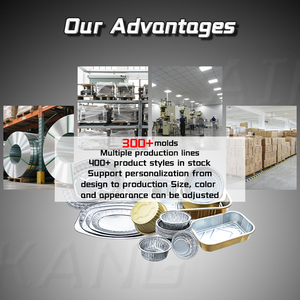 Giá Tốt 450Ml Dùng Một Lần Nhôm Loaf Pan Với Các Tông Hoặc Nhựa Dome Nắp Thiếc Lá Khay Takeaway <span class=keywords><strong>Container</strong></span> - Product Image 6