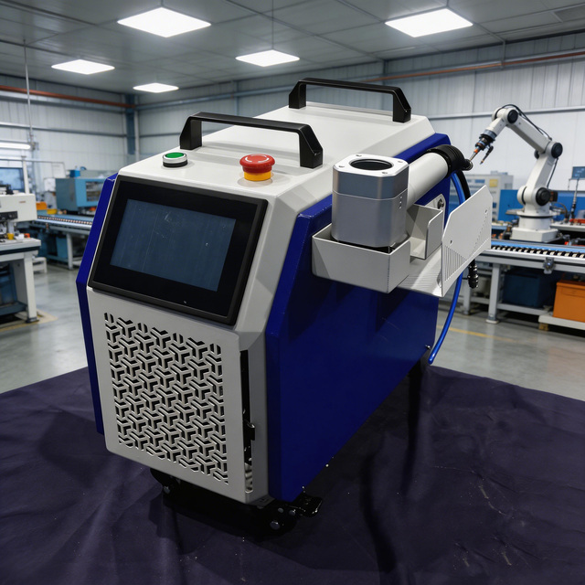 200W Pulsed Laser Cleaner Handheld Fiber Laser Rust Removal Machine for Metal Paint Oil Coating Cleaning