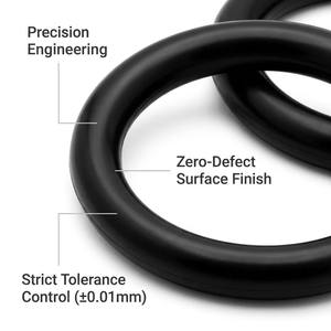 Juntas Tóricas de Perfluoroelastómero FFKM de Ultra Alta Pureza, Rango de Temperatura -18-350 °C, Certificación ISO 9001:<span class=keywords><strong>2015</strong></span>/RoHS - Product Image 2