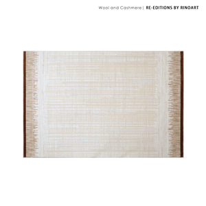 White <b>Oak</b> Wool Carpet Italian Silent Style Solid Color High-grade <b>Light</b> Luxury Woven Square Hand Washable Living Room Bedroom - Product Image 5