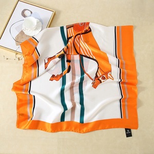 ผ้าพันคอไหมจิงพินขายส่งปี 2023 ขายดีที่สุด ผ้าพันคอไหมซาตินชีฟองแบรนด์หรูหรา - Product Image 6