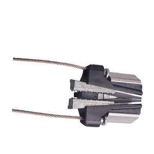 Abrazadera de tensión PA06 para cable de fibra óptica en forma de 8, 3KN - Product Image 4