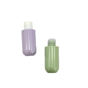 DISPONIBILE - MOQ BASSO - Flacone cosmetico in PET da 120ml/250ml, corto e robusto, vuoto, per lozione <span class=keywords><strong>corpo</strong></span>/siero, con tappo flip-top - Vendita all'ingrosso 24/410 - Product Image 6