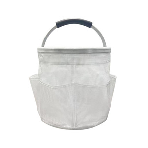 ตะกร้าปิกนิกพับได้ชายหาดกลางแจ้งกระเป๋าเก็บของในบ้านและห้องน้ำตะกร้าอเนกประสงค์พร้อมที่จับสินค้ามาใหม่ - Product Image 6