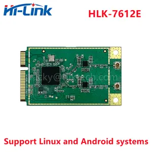Üretici Hi-Link 5.8G kablosuz WiFi modülü MTK MT7612E WiFi5 standart Dual-band Gigabit kablosuz ağ kartı Linux/Android