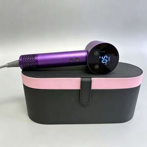 Sèche-cheveux ionique portable mini 2025, 110 000 tr/min, 1600W, avec buse concentratrice, idéal pour les voyages, en ABS, haute vitesse, pour hôtel - Product Image 4