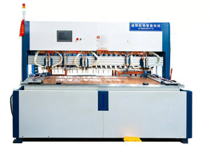เครื่องเชื่อมจุดอัตโนมัติ 28 หัว CNC 380V เครื่องเชื่อมประตูกระจกอุตสาหกรรม ใหม่ - Product Image 3