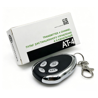 Nuevo Control Remoto ALUTECH AN-Motors AT-4 433MHz para Barrera de Acceso y Puerta de Garaje
