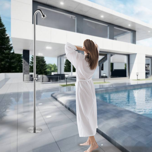 Columna de Ducha Exterior de Acero Inoxidable 316 para Agua Fría, para <span class=keywords><strong>Piscina</strong></span> o Uso en la Playa - Product Image 2