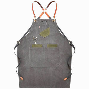 Cowboy Coffee Shop & Milk Tea Shop <span class=keywords><strong>Tablier</strong></span> imprimé pour la cuisson Barber Manucure-Garçons et filles Cuisine Cuisine Cuisine - Product Image 1