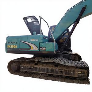Excavadora de cadenas Kobelco SK200D 2024 de alto rendimiento, 20 toneladas, de segunda mano, original de Japón, capacidad de la cucharóna de 0.8m, con aire acondicionado. - Product Image 1