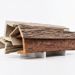 Vigas Artificiales de Diseño Moderno, Imitación <span class=keywords><strong>Madera</strong></span> de Poliuretano, Rústicas, Vintage, Decorativas para Techo, Vigas Falsas de Piedra PU - Product Image 3