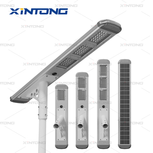ไฟถนนโซลาร์เซลล์แบบรวมทุกอย่างในหนึ่งเดียว XINTONG รุ่นใหม่ กันน้ำสำหรับภายนอกอาคาร กำลังไฟ 60w 80w 100w 120w - Product Image 2