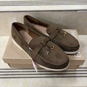 <span class=keywords><strong>Scarpe</strong></span> da <span class=keywords><strong>Donna</strong></span> Slip-on con Fibbia Piatta e Frange Stile Brogue - Product Image 5