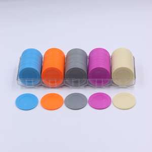 Juego de Fichas de Póker Personalizadas de Plástico/Cerámica para Juegos de Mesa Familiares, Fiestas, Bares, KTV, Discotecas y Entretenimiento - Product Image 2