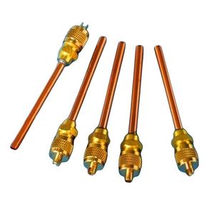 Vanne d'accès en <span class=keywords><strong>cuivre</strong></span> haute performance, vanne de charge, vanne de service pour climatiseur, réfrigérateur et pièces de réfrigération pour chambre froide - Product Image 2