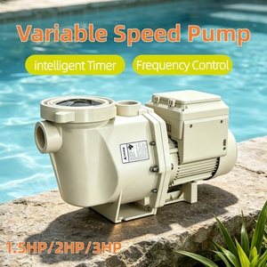 Variable Speed Pool Pump 1.5HP 2HP 3HP Inverter Motor Intelligent <b>Timer</b> Frequency Control Centrifugal Water Pump - Product Image 1