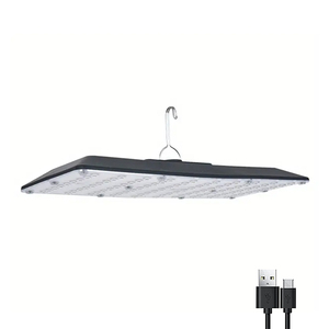 Hot siêu sáng 12000mAh 3 chế độ trắng ấm phẳng ánh sáng có thể sạc lại móc xách tay đèn pin Lều đèn lồng dẫn cắm trại đèn - Product Image 1