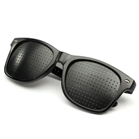 Lunettes d'exercice unisexe portables à petits trous corrigeants pour la vision, protection oculaire, promotionnelles OEM