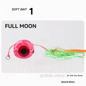 Deslizador de Metal Artificial impreso OEM 60G-400G Kabura Inchiku Jig luminoso señuelo lento hoja de pesca cromo <span class=keywords><strong>calamar</strong></span> falda luminosa - Product Image 6