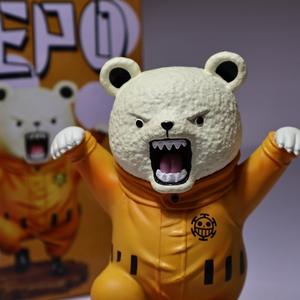 3 stile Anime torta decorazione di un pezzo Action Figure carino nero bianco giallo in piedi <span class=keywords><strong>Bebo</strong></span> orso Anime Figure - Product Image 3