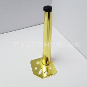 Zinc Alloy Tapered Furniture <b>Leg</b> Black Heavy Duty <b>Sofa</b> Support Industrial Design Living Room Use - Product Image 4