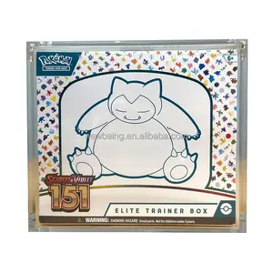 Go Elite Trainer Box Plus Imán Acrílico Funda protectora Pokemon para Pokemon Cards Gx Box Pokemon Etb Protector