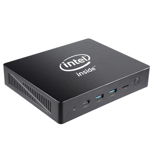Al1 Intel <span class=keywords><strong>Z8300</strong></span> 4G 64G Mini PC với cổng VGA Linux wins10 OS Mini PC Intel Apollo hồ J3455 TV Box không quạt máy tính Mini PC - Product Image 3
