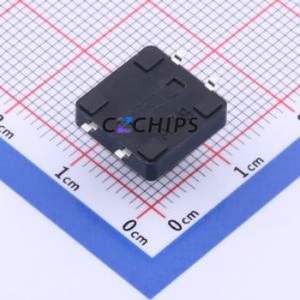 GT-TC149B-H090-L1 Tactile Switch SMD Switch Single Pole Single Throw Round Button 1.6N Vertical Mount - Product Image 2