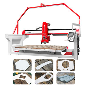 Hoongyi 5 + 2 Trục Cầu Saw Đá <span class=keywords><strong>CNC</strong></span> Máy Cắt Cho Cắt Khoan Đá Cẩm Thạch Granite Sứ Thiêu Kết Đá <span class=keywords><strong>CNC</strong></span> Router - Product Image 5