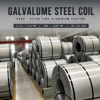 Galvalume-Stahlspule für Dachbleche, Wellplatten und Wandverkleidungen GL-Spule 0,12mm-5,0mm AZ50-150g Maßgeschnittene Breite