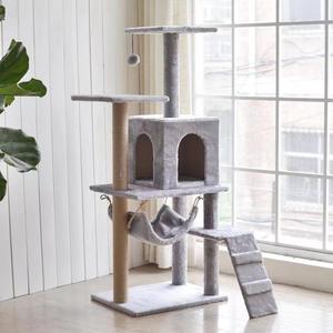 TEMU Best-seller Table à jouets pour chat <span class=keywords><strong>Lit</strong></span> pour chat stable moyen griffoir planche à gratter intégrée <span class=keywords><strong>étagère</strong></span> Sisal chat jouets à mâcher animaux de compagnie - Product Image 2