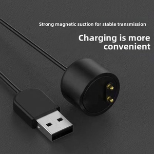 Cable de Carga Magnético para Xiaomi Smart <span class=keywords><strong>Band</strong></span> <span class=keywords><strong>5</strong></span> 6 7 NFC <span class=keywords><strong>Mi</strong></span> <span class=keywords><strong>Band</strong></span> <span class=keywords><strong>5</strong></span>/6/7, Brazalete Inteligente, 45cm, Negro, <span class=keywords><strong>Cargador</strong></span> USB-A - Product Image 5