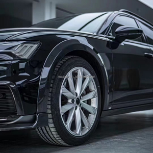 Preprg di alta qualità in fibra di carbonio secca A6 ruota laterale sopracciglia per Audi A6 <span class=keywords><strong>Allroad</strong></span> <span class=keywords><strong>2019</strong></span>-2022 arco laterale - Product Image 2