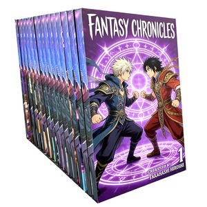 หนังสือการ์ตูนญี่ปุ่นแบบปกอ่อนเย็บกาวสำหรับผู้ใหญ่ พิมพ์ออฟเซ็ตตามสั่<span class=keywords><strong>ง</strong></span>ด้วยกระดาษออฟเซ็ต - Product Image 1