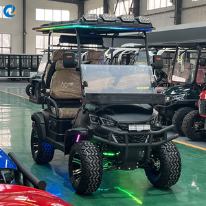 รถกอล์ฟไฟฟ้าขายส่ง รถคลับคาร์ 4 ที่นั่ง รถมินิบัสเที่ยวชมเมืองสุดหรู รถบักกี้อเนกประสงค์ - Product Image 3