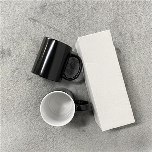 Café, lait, cacao chaud, thé, <span class=keywords><strong>latte</strong></span> et sublimation vous-même Tasse de voyage en céramique 11oz 330ml céramique vierge changement de couleur sensible à la chaleur - Product Image 3