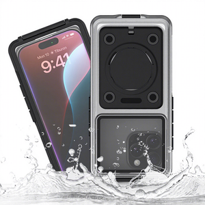 Estuches impermeables para esnórquel, buceo, foto y video, Galaxy S25 S24 Ultra para iPhone 15 16 Pro Max, funda de teléfono subacuática profesional - Product Image 1