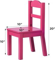 Table et chaise modernes en bois pour enfants, ensemble de bureau pour chambre à coucher et jardin d'enfants, meubles d'activités de lecture en bois