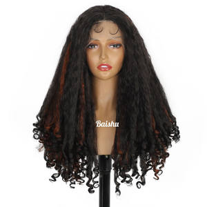 วิกผมหยิกแฟชั่นแอฟริกัน24นิ้วด้านหน้า13*4*1สำหรับผู้หญิงทรงผมระเบิดผมยาวและหยักศกสำหรับผู้หญิงผิวดำ - Product Image 1
