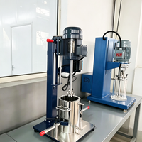Ensemble complet de dispersoirs de laboratoire haute vitesse avec bécher, pince et accessoires d'expérimentation auxiliaires