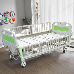 病院および子供の部屋のためのアルミニウムクランクが付いている子供のマニュアル病院のベッド - Product Image 2